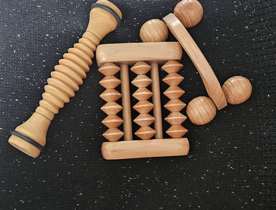 3pc Foot & Calf Accupressure Reflexology Massager Set