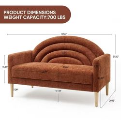  Premium Loveseat, Three-Seater Sofa