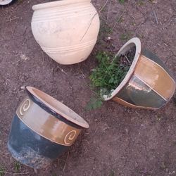 These Are Big Clay Pots