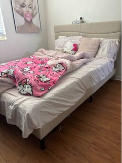 Queen bed frame