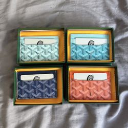 Goyard Leather Cardholder 