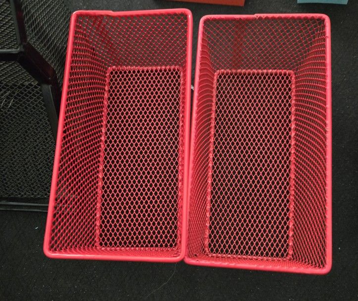 Wire Mesh Desk Organizers