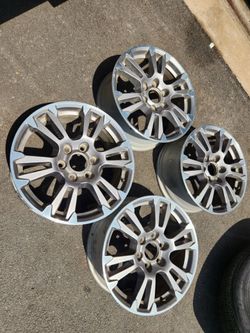 18" ford f150 oem wheels