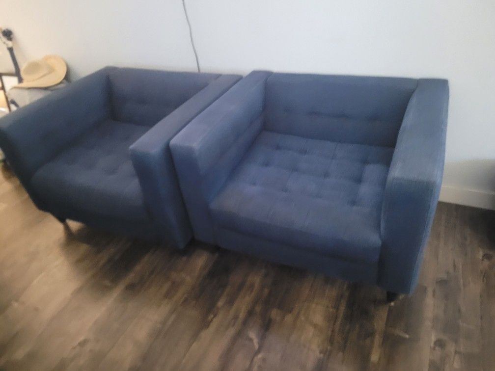 Navy Blue Accent Chairs