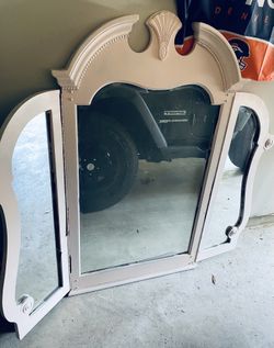 Antique 3 way Mirror