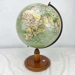 Extremely Rare Antique Norwegian 1920s Prewar Globe Heimdal Globus No. 34