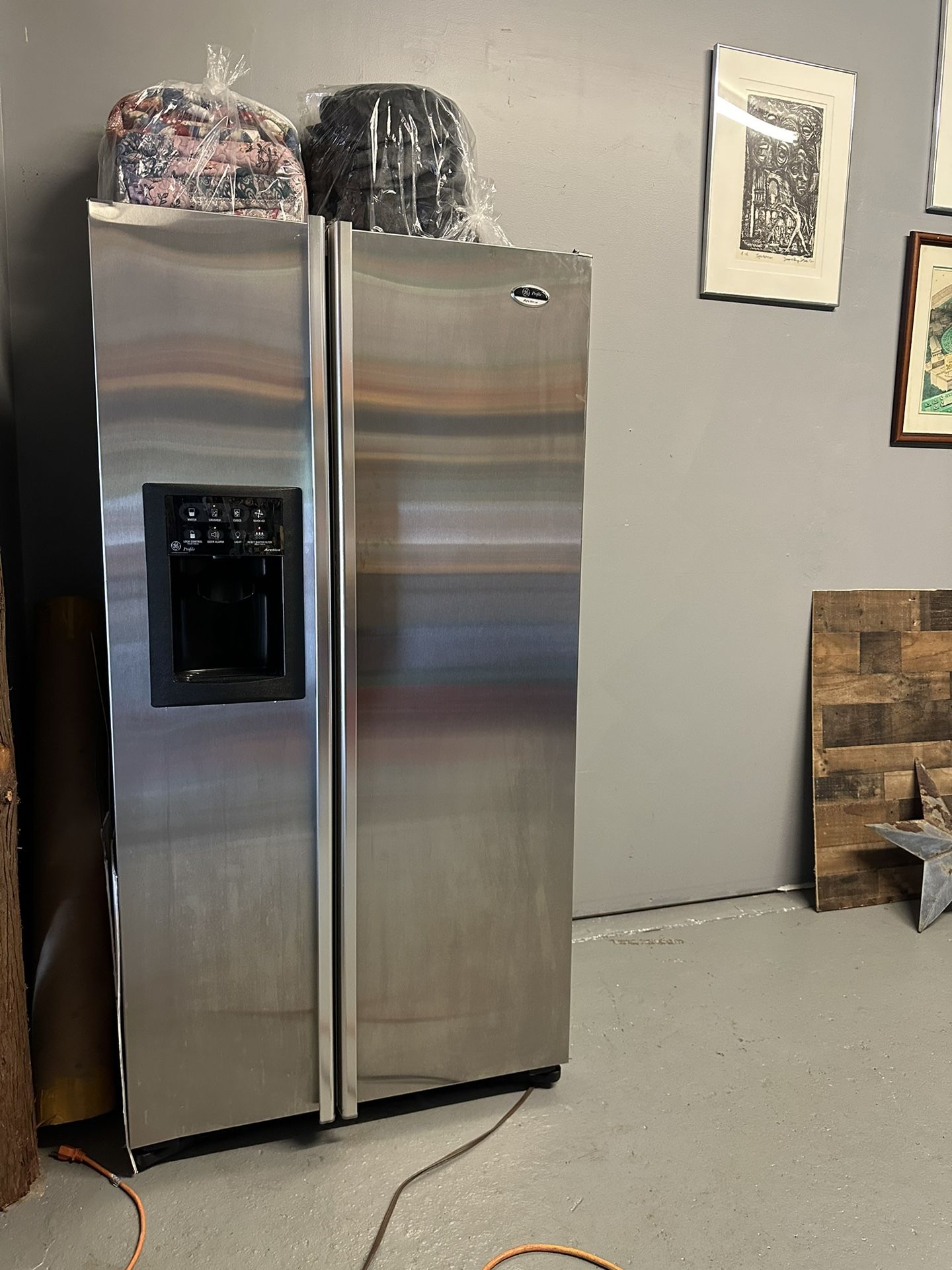 Artica Stainless Steel Fridge 5ft 8”