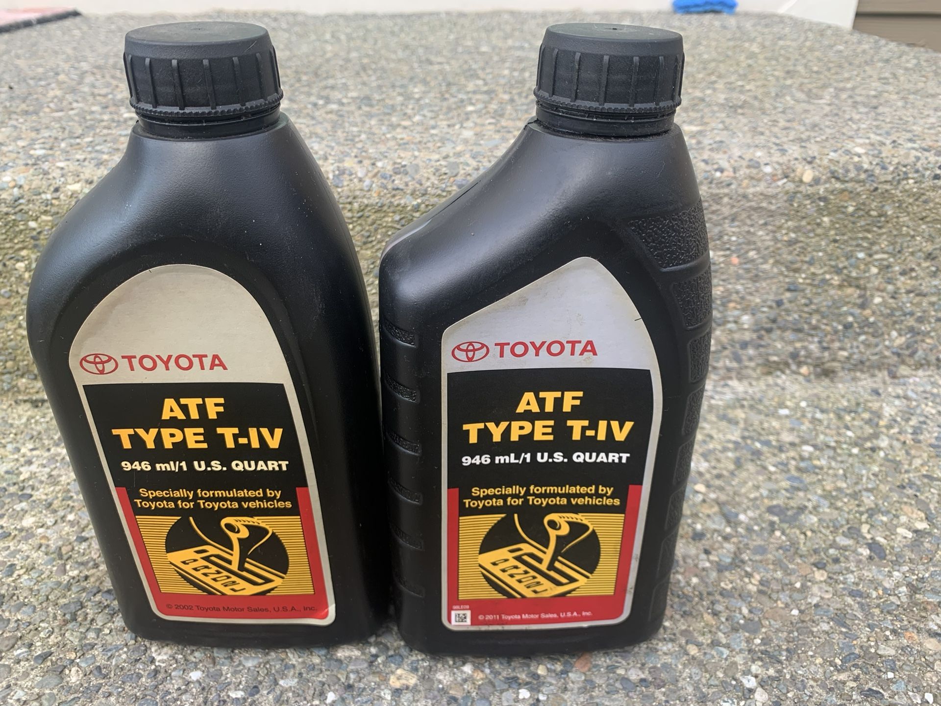TOYOTA ATF TYPE T-IV 946 ml/1 U.S. QUART