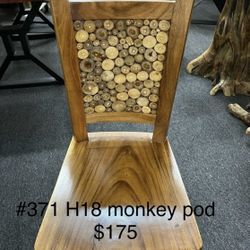 🌿 Solid Monkeypod suar Chair 