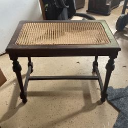 Vintage Piano Bench 