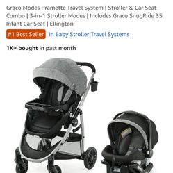 Graco Modes Pramette travel system (stroller & car seat)