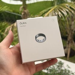 Oura Ring 4 Black Size 7 Sealed – Got 2x as gift 