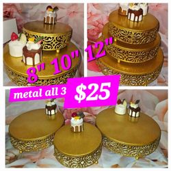Cake Stands, Metal, Porcelain, Ceramic, Cupcakes Stands, Bud Vases