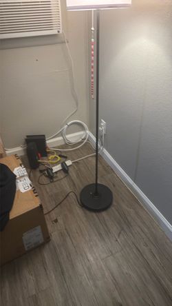 LED Floor Lamp with Round Base