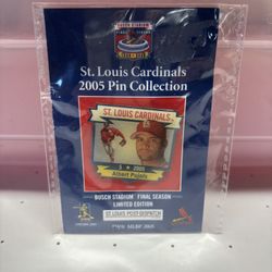 Albert Pujols St Louis Cardinals 2005 Pin Collection