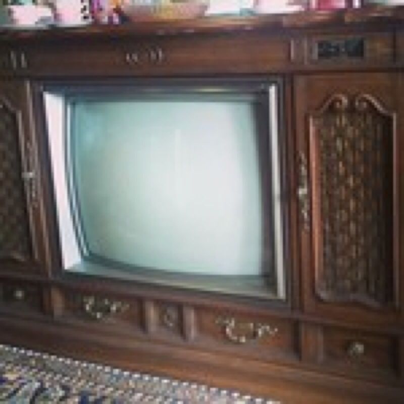 1983 Zenith Space Command TV Console Vintage Television