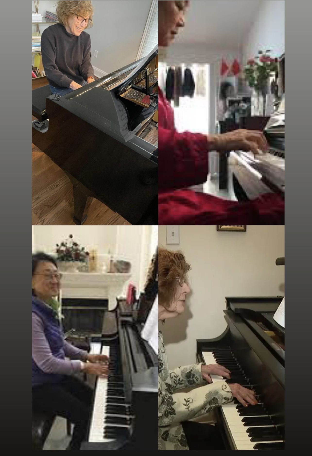 Senior or Adult Piano ( English / Chinese) 
