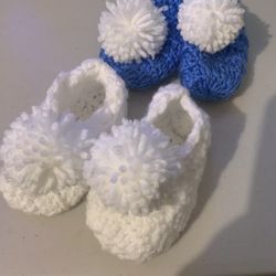 Zapatitos A crochet 