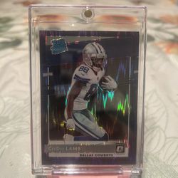 2020 Ceedee Lamb Optic Purple Shock Rookie Card🔥