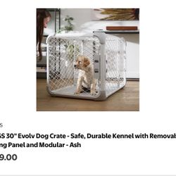 Diggs 30” Evolv Dog Crate 