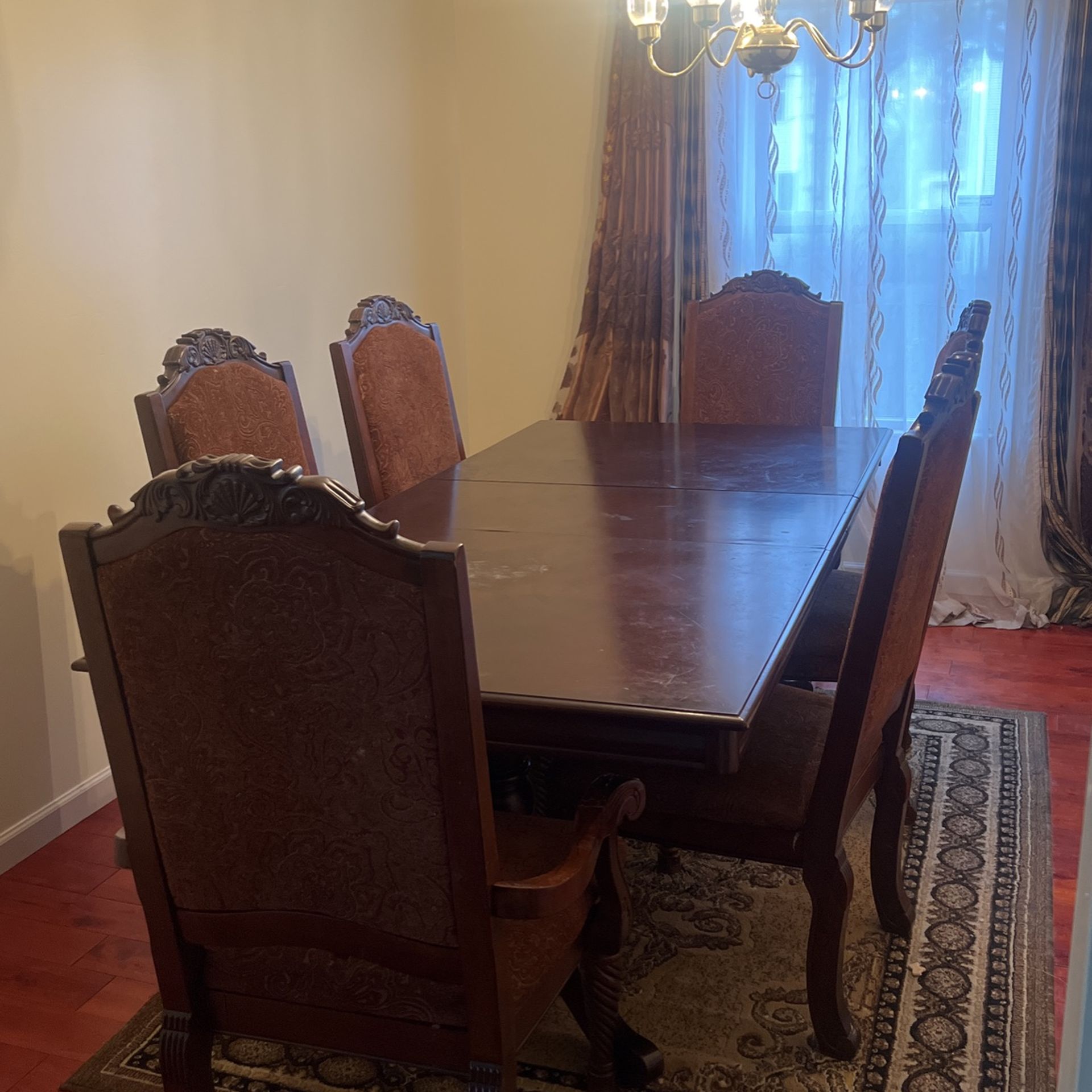 Vintage Maple Oakwood Wood Table