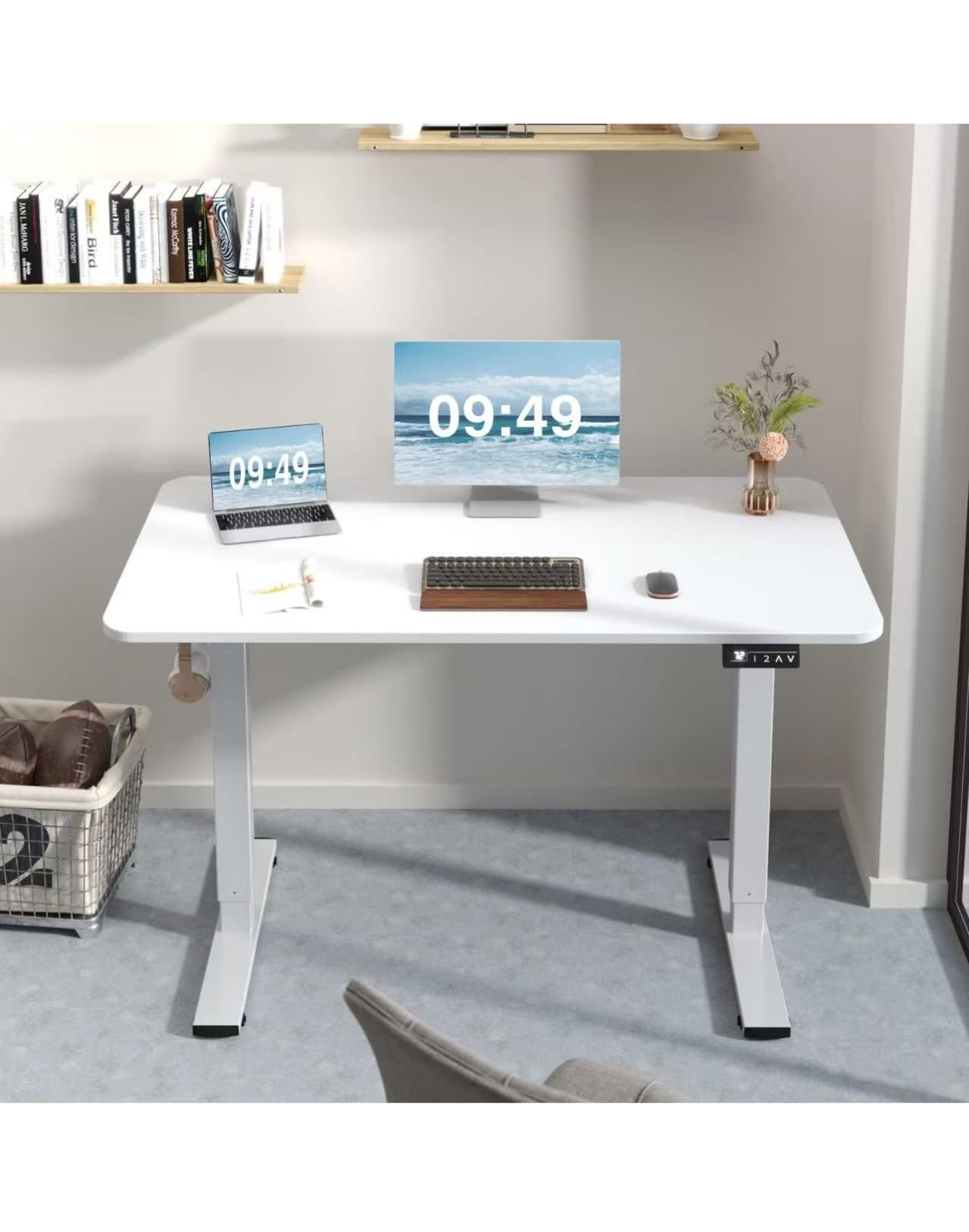Furmax Electric Height Adjustable Standing Desk