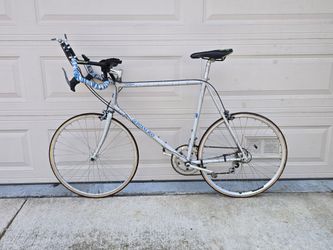 ORIGINAL EARLY 90s HAND-BUILT & PAINTED QUINTANA ROO SUPERFORM TRIATHLON BICYCLE - 80° 650 *SUPER RARE* 🦄