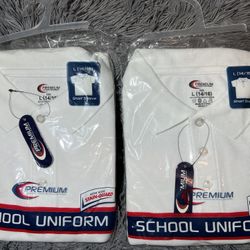 2 School Uniform Size L 14/16 ❗️Firm Price❗️
