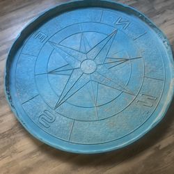 Concrete Stamp Compass Rose 