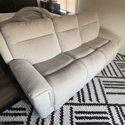 Dual Power Recliner Sofa w/ USB Ports