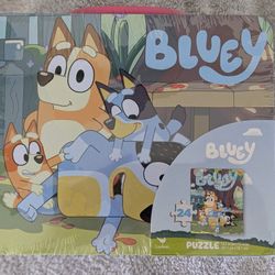 Assorted Kids Puzzles (Bluey, Animals)