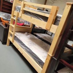 Bunk Beds *****Literas Twin Twin Madera 100% Pinewood Colores*****