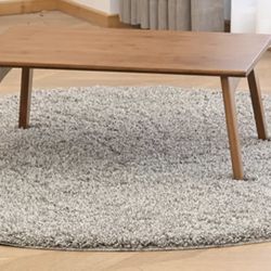 JIKUGO Foldable Bamboo Small Coffee Table - Small Bamboo Foldable No Assembly Required,For The Floating Window, Tatami, Tea Room, Balcony, Living Room