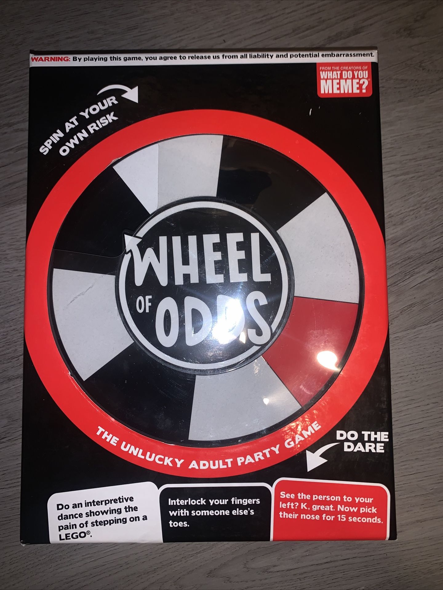 Wheel Odds Board Game 