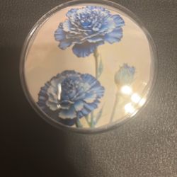 Blue Flower Pin