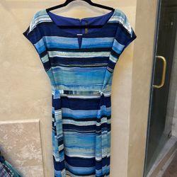 Marc NY Andrew Marc - Ocean Blue Dress - 12