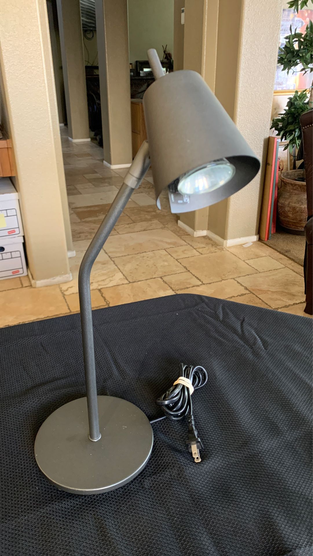 Table lamp grey