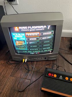 Vintage trutech 13” gaming crt tv retro