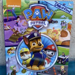 Paw Patrol First Look And Find Book.