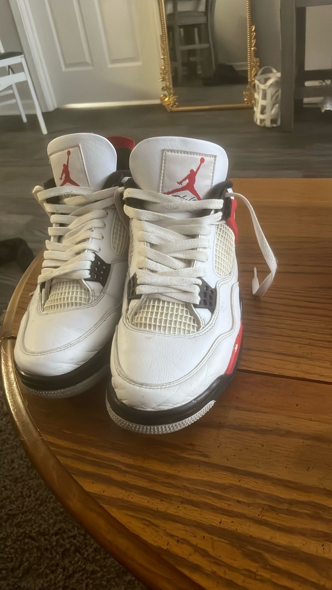 Jordan 4 Retro Red Cement 