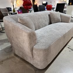 BEAUTIFUL SOFA! modern design floor model on sale! last piece