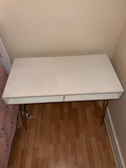 Desk and chair
