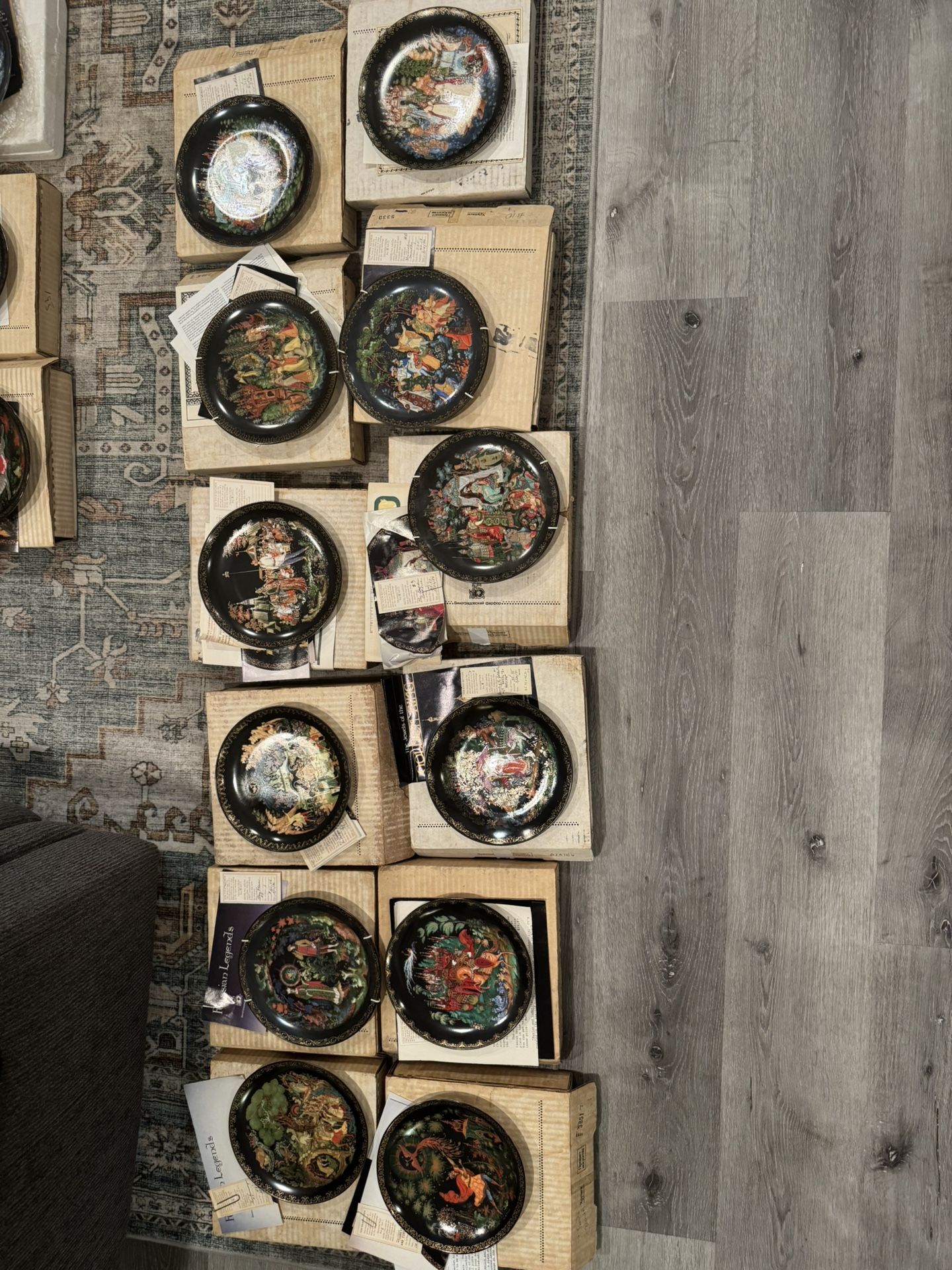 Bradford Exchange Russian Plates