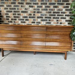 MCM Dresser/ Credenza With Mirror 