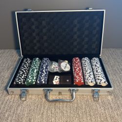 Professional 300-piece Poker set in Aluminum Carry Case