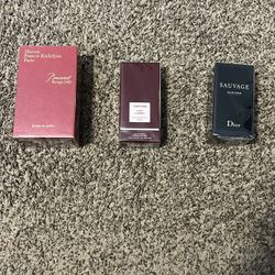 Tom Ford Fragrance-$120 DIOR SAUVAGE Fragrance-$100 Baccarat Fragrance-$150