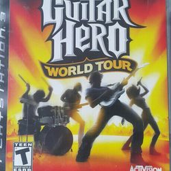 GUITAR HERO WORLD TOUR FOR PS3