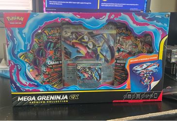 Pokémon Mega Greninja ex box chaos rising