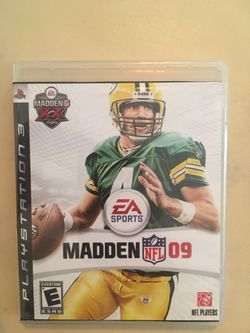 Sony PlayStation ps3 madden 09