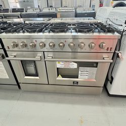FORNO 48” Gas Range / 2 Years Warranty 